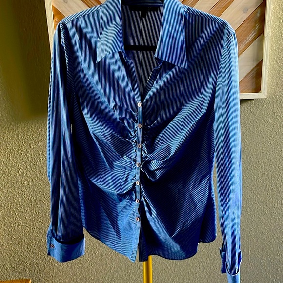Lafayette 148 button down shirt in size 16 - Picture 1 of 5